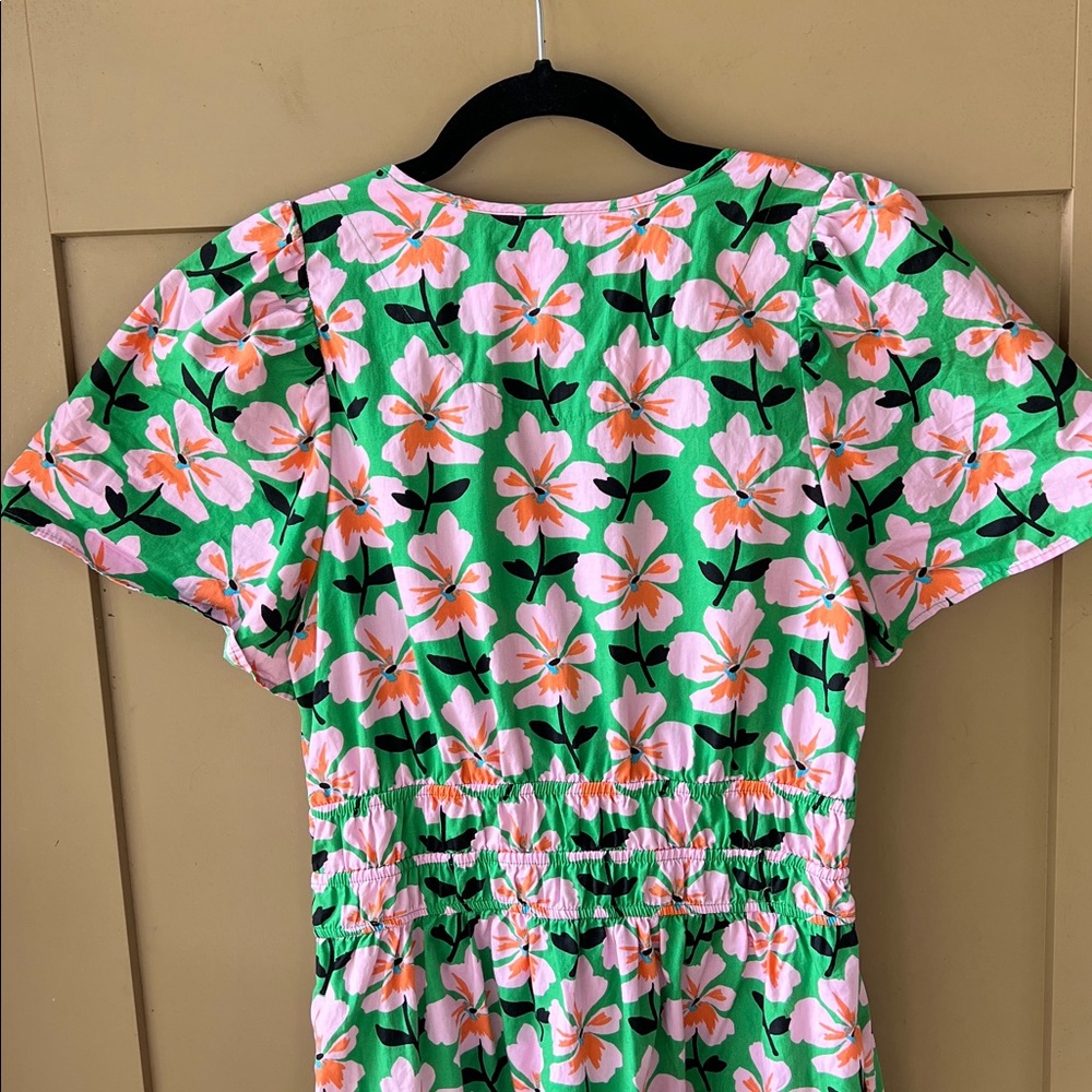 Anthropologie Somerset Mini Dress Vibrant Floral Sz S - Picture 10 of 12